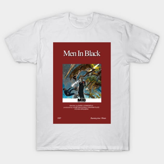 Men In Black T-Shirt by KliMenta